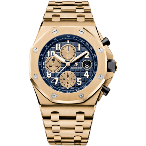 Audemars Piguet Royal Oak Offshore 26470 Yellow Gold / Blue 26470BA.OO.1000BA.01