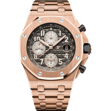 Audemars Piguet Royal Oak Offshore 42 Pink Gold / Grey / Bracelet 26470OR.OO.1000OR.02