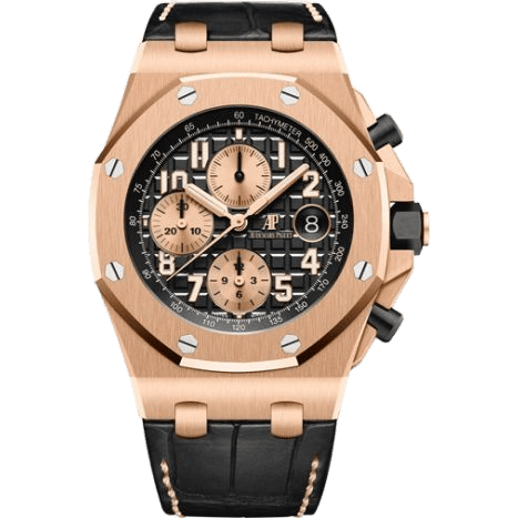 Audemars Piguet Royal Oak Offshore 26470 Pink Gold / Black / Alligator 26470OR.OO.A002CR.02