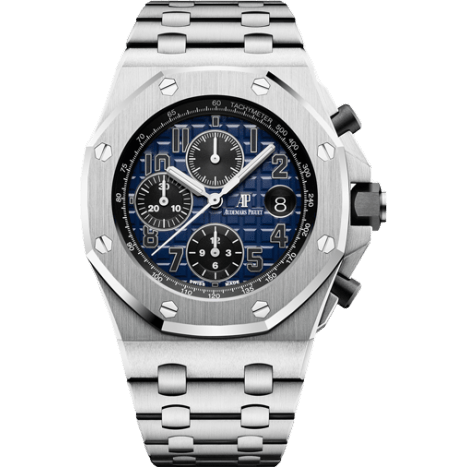 Audemars Piguet Royal Oak Offshore 42 Platinum / Smoked Blue / Bracelet 26470PT.OO.1000PT.02