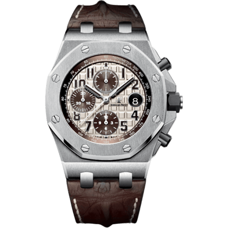 Audemars Piguet Royal Oak Offshore 26470 Stainless Steel / Safari / Alligator 26470ST.OO.A801CR.01