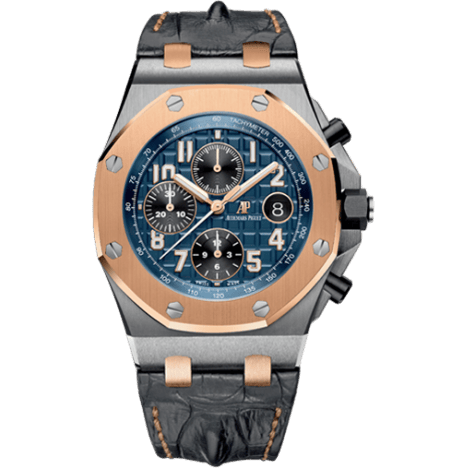 Audemars Piguet Royal Oak Offshore 26471 Stainless Steel / Pink Gold / Bucherer Blue Editions 26471SR.OO.D101CR.01
