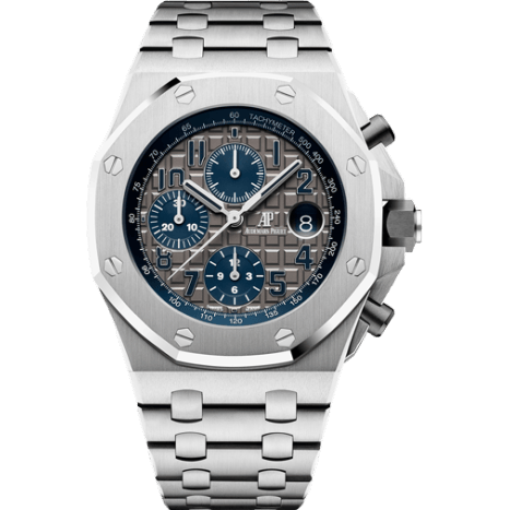 Audemars Piguet Royal Oak OffShore 42 Chronograph Titanium / Grey / Bracelet / QE II Cup 26474TI.OO.1000TI.01