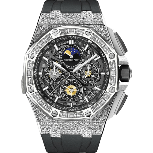 Audemars Piguet Royal Oak OffShore Grande Complication White Gold / Baguette / Skeleton 26575BC.ZZ.A002CA.01