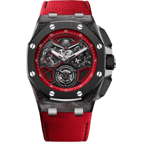 Audemars Piguet Royal Oak Offshore Flying Tourbillon Chronograph CFT Carbon / Red 26622FO.OO.D700VE.01