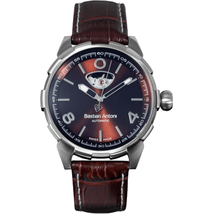 Bastian Antoni Turbulent - Steel / Brown BA01.STEEL/BROWN.8719326505893