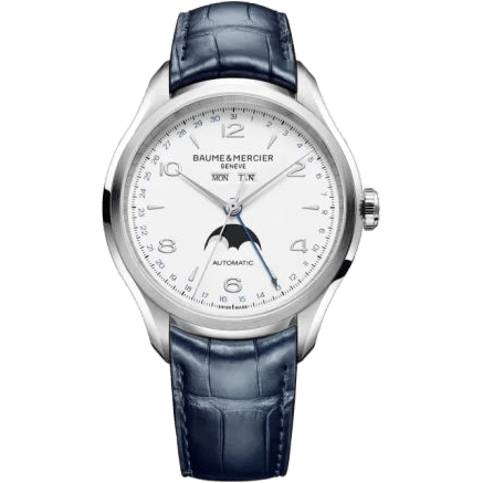 Clifton Complete Calendar Stainless Steel / White / Strap