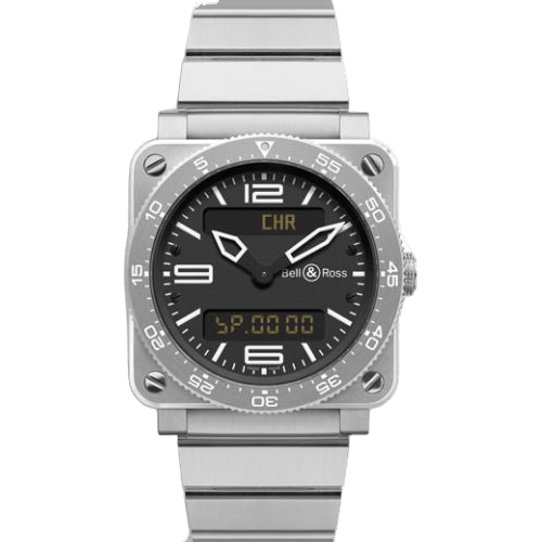 Bell & Ross BR 03 92 Type Aviation Steel BR0392-AVIA-ST/SST