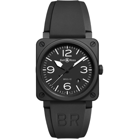 Bell & Ross BR 03 92 Black Matte BR0392-BL-CE