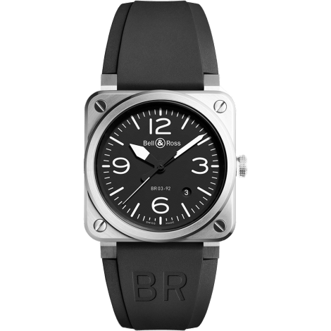 Bell & Ross BR 03 92 Steel BR0392-BLC-ST