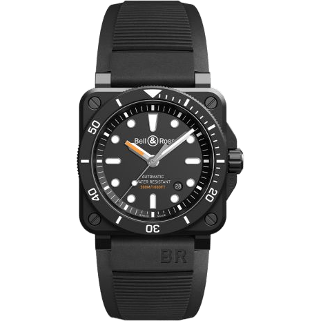 Bell & Ross BR 03-92 Diver Black Matte BR0392-D-BL-CE/SRB