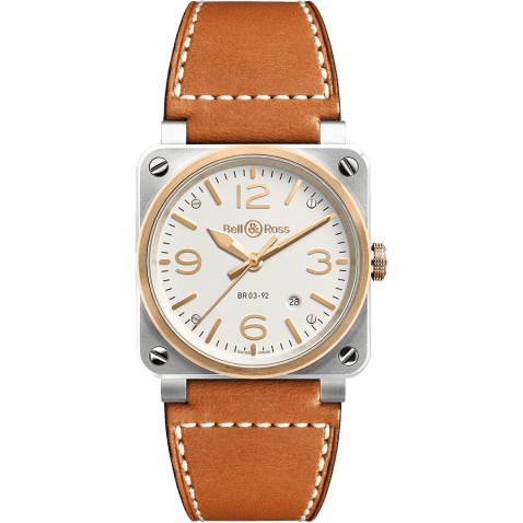 Bell & Ross BR 03 92 Steel & Rose Gold BR0392-ST-PG/SCA