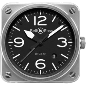 Bell & Ross BR 03 92 Steel BR0392BLST2