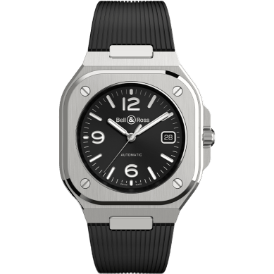 BR 05 Stainless Steel / Black / Rubber