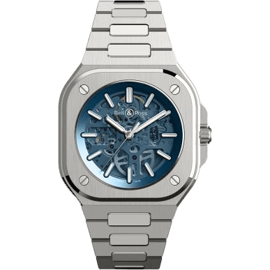 BR 05 Stainless Steel / Skeleton Blue / Bracelet