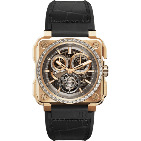 BR-X1 Tourbillon Chronograph Rose Gold Diamonds