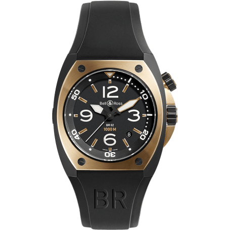 Bell & Ross BR 02 92 Rose Gold & Carbon BR02-PINKGOLD-CA