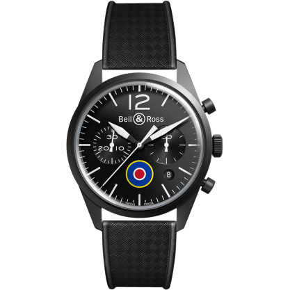 Bell & Ross BR 126 Insigna UK Chronograph BRV126-BL-CA-CO/UK