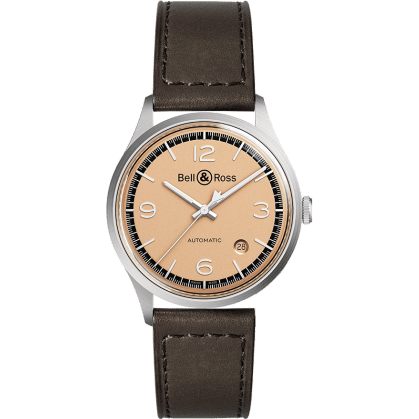 Bell & Ross BR V1-92 Stainless Steel / Bellytanker / Calf BRV192-BT-ST/SCA