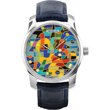 Bereve Numbers Enamel Grand Feu Gold Dial A1.BV02.02.X.W1