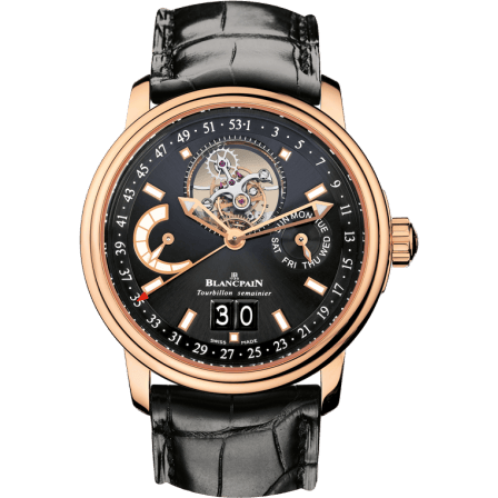 Blancpain Léman Tourbillon Semainier Grande Date Red Gold / Black / Alligator 2925-3630-53B