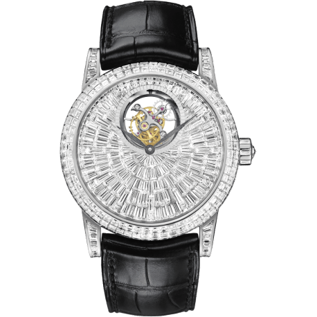 Blancpain Léman Tourbillon White Gold / Serti Baguette 2926A-5222-55B