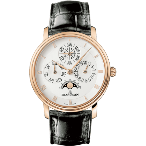 Blancpain Villeret Quantième Perpétuel Red Gold / Opaline 6057-3642-53B