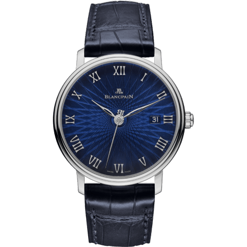 Blancpain Villeret Ultraplate Automatique White Gold / Flinqué 6223C-1529-55A