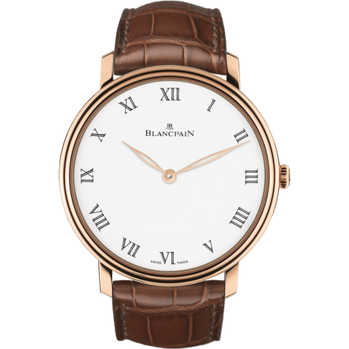Blancpain Villeret Manuelle Piece Unique Grande Décoration / White Enamel 6615-3631-55B
