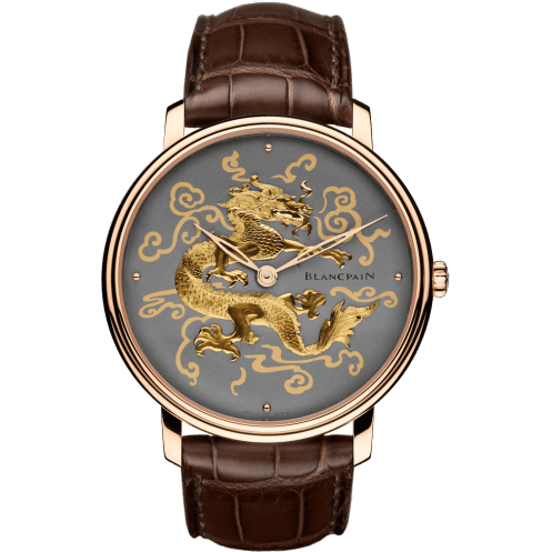 Blancpain Villeret Manuelle Piece Unique Damasquinée Dragon 6615A-3612-55B - 1