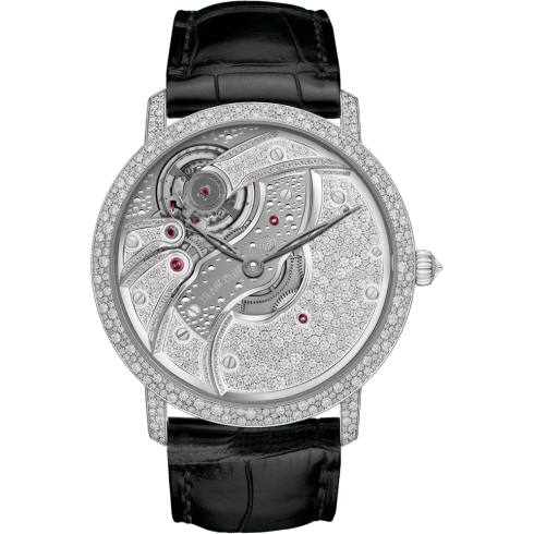 Blancpain Villeret Mouvement Inversé Serti Neige 6616-9400-55B