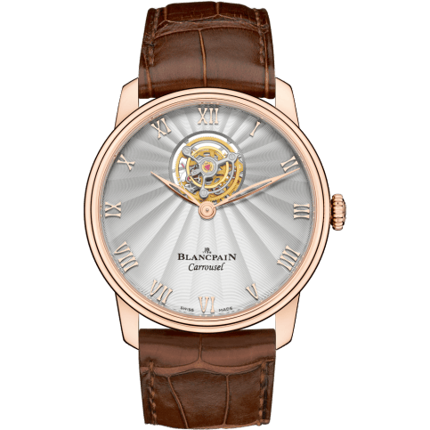Blancpain Villeret Carrousel Volant Une Minute Red Gold 66228-3642-55B