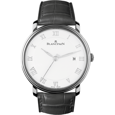 Blancpain Villeret Ultraplate Automatique 40mm Stainless Steel / White 6651-1127-55B