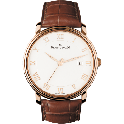 Blancpain Villeret Ultraplate Automatique 40mm Red Gold / Opalin 6651-3642-55B