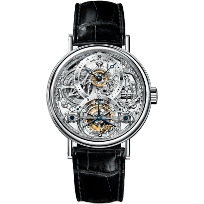 Breguet Tourbillon 3355 Platinum / Silver 3355PT/00/986