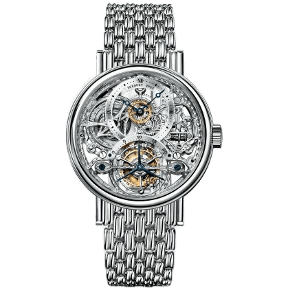 Breguet Tourbillon 3355 Platinum / Silver / Bracelet 3355PT/00/PA0