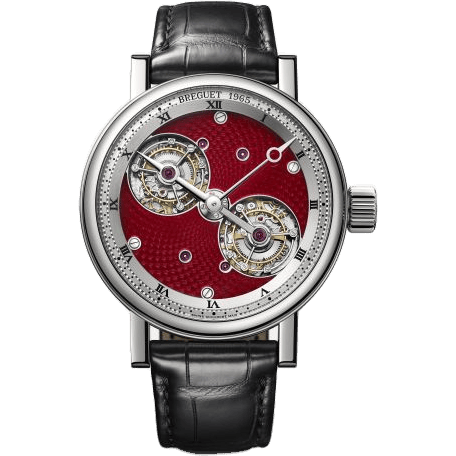 Double Tourbillon Platinum / Red