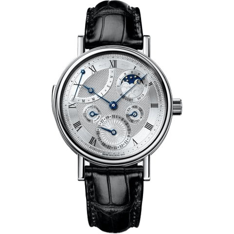 Classique Minute Repeater Perpetual Calendar White Gold / Silver