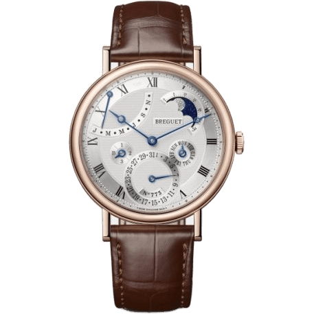 Classique Perpetual Calendar 7327 Rose Gold / Silver
