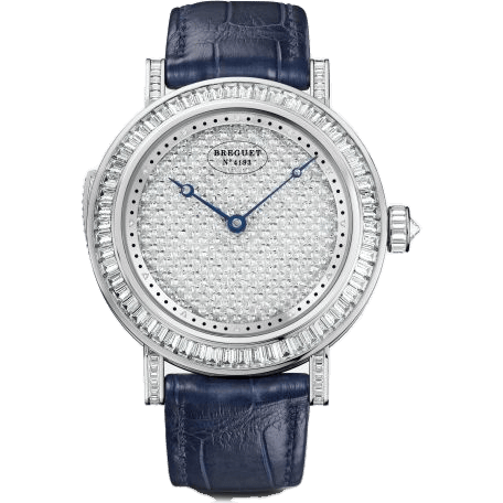 Classique Minute Repeater 7639 White Gold - Baguette / Diamond