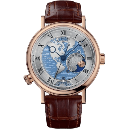 Classique Hora Mundi 5717 Rose Gold / America