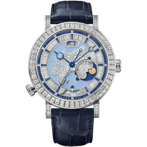 Breguet Classique Hora Mundi 5719 Platinum / Europe - Africa 5719PT/EU/9ZV/DD0D