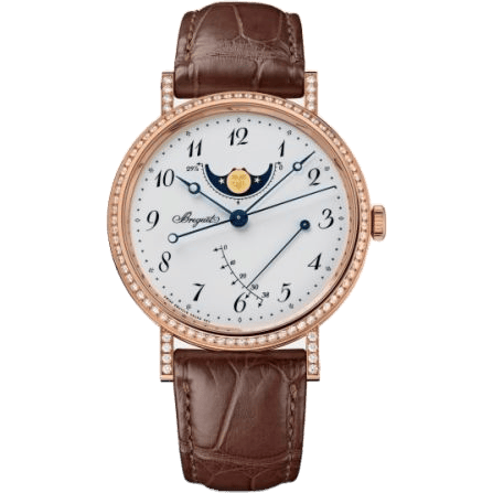 Breguet Classique 7788 Moonphase Rose Gold / Grand Feu Enamel 7788BR/29/9V6/DD00