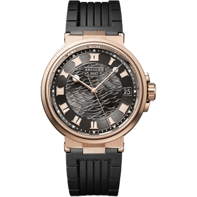 Breguet Marine 5517 Rose Gold / Slate Grey / Rubber 5517BR/G3/5ZU