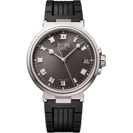 Breguet Marine 5517 Titanium / Slate Grey / Rubber 5517TI/G2/5ZU