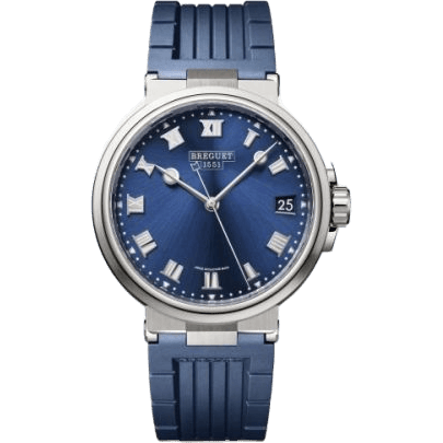Breguet Marine 5517 Titanium / Blue / Rubber 5517TI/Y1/5ZU