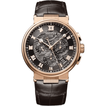 Breguet Marine Chronograph 5527 Rose Gold / Grey / Alligator 5527BR/G3/9WV