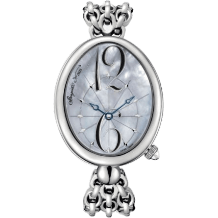 Breguet Reine de Naples 8967 Stainless Steel / Pink MOP / Bracelet 8967ST/58/J50