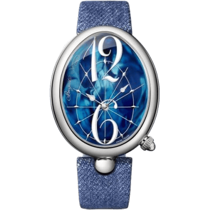 Breguet Reine de Naples 8967 Stainless Steel / Blue MOP 8967ST/E8/786/3L