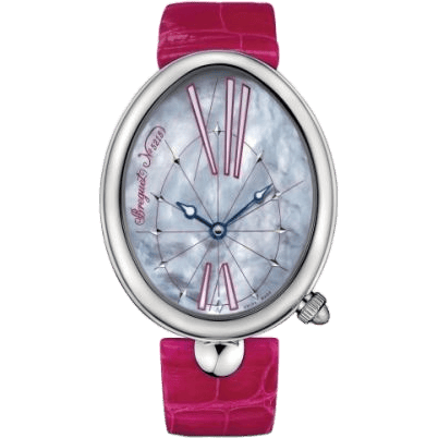Breguet Reine de Naples 8967 Stainless Steel / Pink MOP 8967ST/G1/986